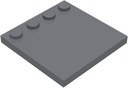 LEGO Csempe Mod 4x4 Sötét Szürke DBG 4210849 6179