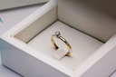 Złoty pierścionek PXD0717 - Diament Rozmiar/Średnica wew. (mm) 1/12,67