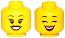 LEGO HEAD - ЖЕНСКАЯ ГОЛОВА №. 3626cpb2379