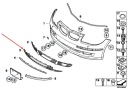 BMW 1 E87 PARE-CHOCS AVANT INFÉRIEUR CENTRAL GRILLE 51117182367 7182367 2010photo 11