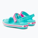 Sandały dziecięce Crocs Crockband Kids pink 24-25 Kod producenta 12856-4FV