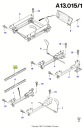 LISTWA, ПЛАНКА СИДІНЬ FORD ESCORT/ORION 1990-1995 (EA) OE 1664896  (17165080039) фото min 6