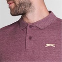 SLAZENGER Plain Męskie POLO tu L _32858 Materiał dominujący bawełna