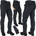 АНТРАЦИТ Брюки-карго стрейч с поясом r32 IT. Различные размеры