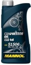 Компрессорное масло Mannol ISO 46 1 л