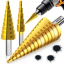 НАБОР СТУПЕНОЧНЫХ КОНИЧЕСКИХ СВЕРЛ 4-32ММ СВЕРЛА HSS ПО МЕТАЛЛУ 3 ШТ.