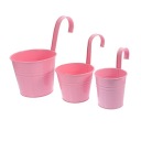 Ведро для цветов ПОДВЕСНОЕ В ЖЕЛЕЗЕ | ДЕКОРАТИВНАЯ РУЧКА ДЛЯ РАСТЕНИЯ