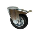 Тормоз поворотного колеса/80 мм/60 кг с отверстием