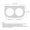 52 MM ПАНЕЛИ DO УСТАНОВКИ ПРИБОРНОЙ ПАНЕЛИ АВТОМОБИЛЬНОГО УНИВЕРСАЛЬНЫЙ ДЛЯ POJAZDOW  фото 11