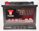 BATERÍA YUASA YBX 3078 12V 62AH 550A L+ 