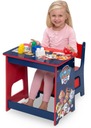 PAW PATROL DESK СТОЛ СТУЛ КОНТЕЙНЕР ДЛЯ ДЕТЕЙ