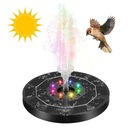 ПЛАВАЮЩИЙ ФОНТАН СОЛНЕЧНЫЙ САД, ЦВЕТНЫЕ RGB 6 ЭФФЕКТОВ ДЛЯ ПРУДА