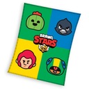ФЛИСОВОЕ ОДЕЯЛО 110х140 PLED BRAWL STARS SPIKE LEON ДЕТСКОЕ ОДЕЯЛО