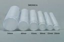 Dóza plastová tuba fľaštička fi 25mm 1ks. Dĺžka 20 cm