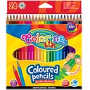 ШЕСТИГРАННЫЕ ШЕСТИугольные карандаши COLORINO, 24 ЦВЕТА КАРАНДАШЕЙ