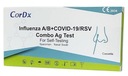 Тест-комбо 4в1 COVID-19, AB Flu, RSV, CORDX - Срок действия 12/2025 - 6 шт.