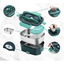 ÉLECTRIQUE LUNCH COFFRE CHAUFFAGE VERS JEDZENIA 220V/12V/24V FOURCHETTE LYZKA I SAC THERMIQUEphoto 11