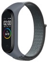 РЕМЕШОК ДЛЯ XIAOMI MI BAND 3/4/5/6/7 SMARTBAND NYLON BAND - СЕРЫЙ