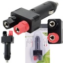 ЕВРОРОЗЕТКА АВТОМОБИЛЬНОГО ПРИЖИВАТЕЛЯ С БЫСТРОРАЗЪЕМНЫМИ РАЗЪЕМАМИ 12В