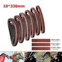 БЕСКОНЕЧНАЯ ШЛИФОВАЛЬНАЯ ЛЕНТА 10х330мм БУМАГА 120 шт. Зернистость 60/80/120