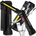 МОЩНАЯ ЛАМПА ДЛЯ МАСТЕРСКОЙ COB СВЕТОДИОДНАЯ ЛАМПА КРЮЧОК С МАГНИТОМ АККУМУЛЯТОРНАЯ