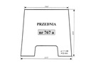 SZYBA PRZEDNIA MASSEY FERGUSON 767A 3385240M5