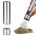 Электрическая мельница для соли и перца, стальная, автоматическая.
