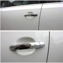 Накладки на дверные ручки Seat Ibiza 4 2008–2017 гг., хром