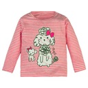 ПОЛОСКАЯ БЛУЗКА С СОБАКОЙ 86 с длинным рукавом БЛЕСК