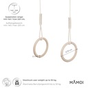 MAMOI gymnastické kruhy pre deti hojdačka ringo Kód výrobcu RIN/KOL-SAMO+H