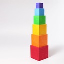 Grimms - 6 ks farebných drevených boxov rôznych veľkostí Počet prvkov 6 ks