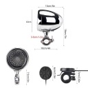ДИНАМІКИ МОТОЦИКЛЕТНІ BLUETOOTH КОМПЛЕКТ АУДІО 300W СРІБНЕ  фото 4