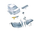 AUDI A4 B9 RÉFLECTEUR PARE-CHOCS ARRIÈRE GAUCHE EXTÉRIEUR 8W0945105ACphoto 9