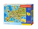 Puzzle 100 Mapa Európy 111060