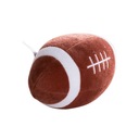 ПЛЮШЕВАЯ ПОГРЕМКА ФУТБОЛЬНАЯ ИГРУШКА ДЛЯ СОБАКИ