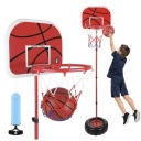 НАБІР ДЛЯ БАСКЕТБОЛУ 110 - 170 СМ РЕГУЛЬОВАНИЙ КОШИК СТІЙКИЙ М'ЯЧ ДЛЯ ДІТЕЙ