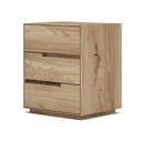 Прикроватная тумбочка, шкаф, ящики, дуб, массив дерева ХУМ