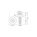WKRETY MONTAZOWE TOYOTA 10 ШТ EINPARTS  фото 6