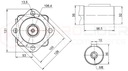 MOTOR HIDRÁULICO SMS 80 O4W32 HYDROLIDER 