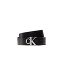 CALVIN KLEIN JEANS PASEK DWUSTRONNY LOGO CZARNY BRĄZ 100 Kod producenta K50K509884 0GR