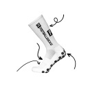 Грілки, Футбольні Шкарпетки Білий M 3 Pary