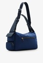 DESIGUAL veľká kabelka taška VRECKÁ tmavo modrá Dominujúca farba modrá