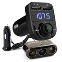 FM-ПЕРЕДАТЧИК + разветвитель BT 2USB HANDS-FREE