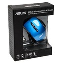 Беспроводная мышь ASUS WT425, 1600 точек на дюйм, синяя + нанопередатчик Silent Click