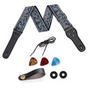 JEREMI GS-08-2 РЕМЕНЬ ДЛЯ ГИТАРЫ + Медиаторы + НАБОР РЕМЕШКОВ