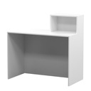 LADA SKLEPOWA BIURKO RECEPCJA BASIC 120 NADSTAWKA