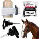 ЛЕНТА ИЗОЛЯТОРНАЯ ЛЕНТА ОВЧАРКА изоляторы ЛЕНТА ИЗОЛЯТОРЫ ЛЕНТА ЛОШАДЬ КАБАН 25 шт.