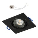 Герметичный светильник MOVABLE IP54 для светодиодов GU10 230V квадратный черный