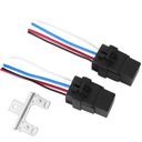 1 комплект 4-контактного релейного кабеля 12 В постоянного тока 40 А