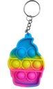 ПРОСТОЙ БРЕЛОК С ЯМОЧКОЙ PUSH IT POP IT BUBBLE FIDGET